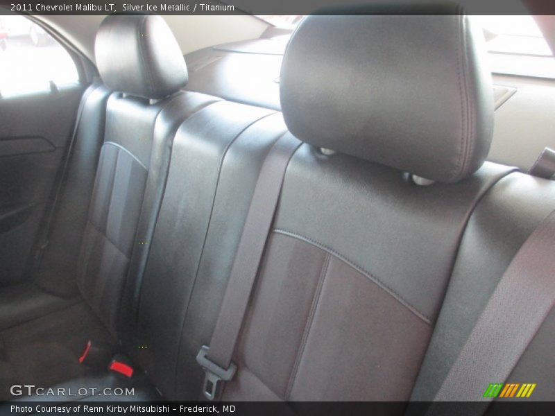 Silver Ice Metallic / Titanium 2011 Chevrolet Malibu LT