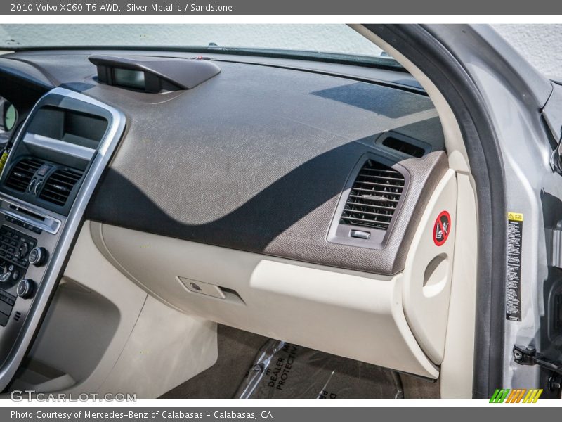 Silver Metallic / Sandstone 2010 Volvo XC60 T6 AWD