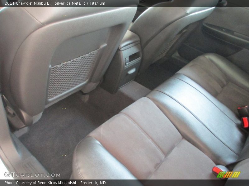 Silver Ice Metallic / Titanium 2011 Chevrolet Malibu LT
