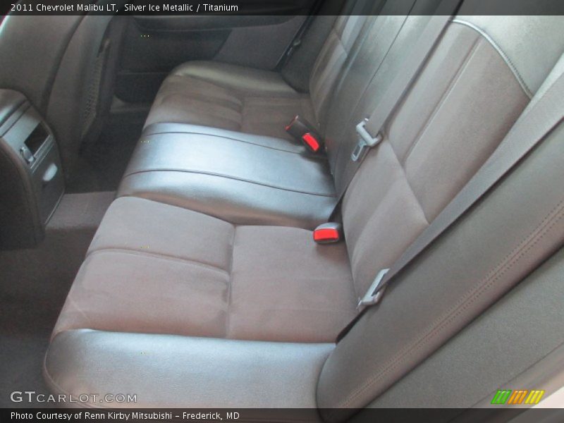 Silver Ice Metallic / Titanium 2011 Chevrolet Malibu LT