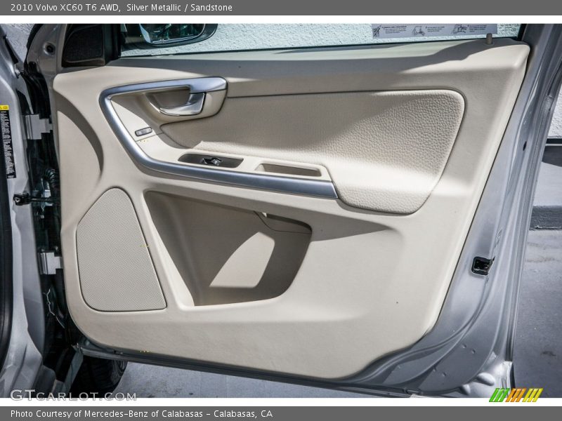 Silver Metallic / Sandstone 2010 Volvo XC60 T6 AWD