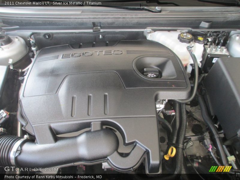 Silver Ice Metallic / Titanium 2011 Chevrolet Malibu LT