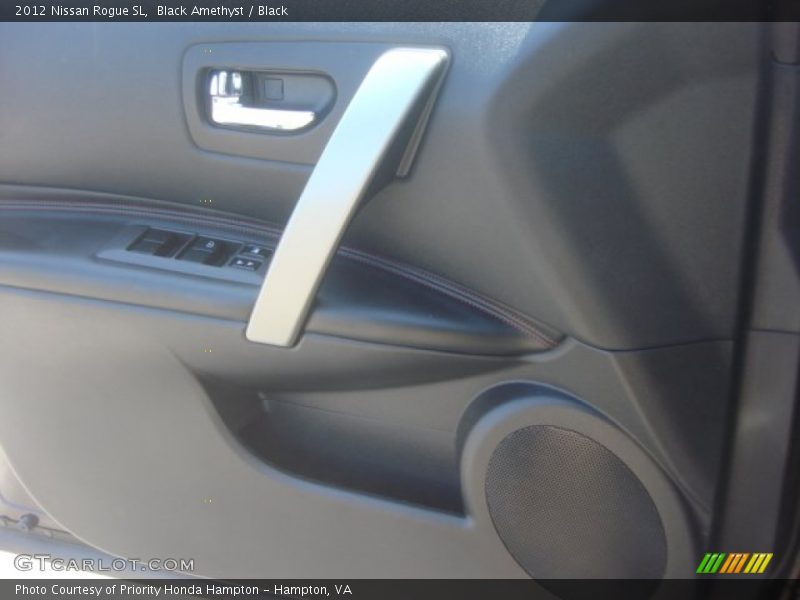 Black Amethyst / Black 2012 Nissan Rogue SL