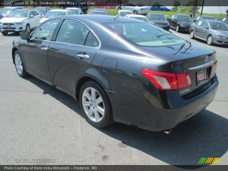 Smokey Granite Mica / Light Gray 2007 Lexus ES 350