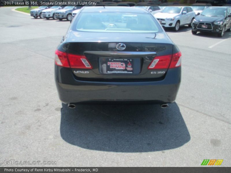 Smokey Granite Mica / Light Gray 2007 Lexus ES 350