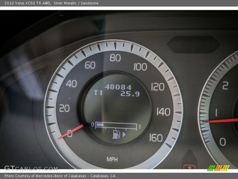 Silver Metallic / Sandstone 2010 Volvo XC60 T6 AWD