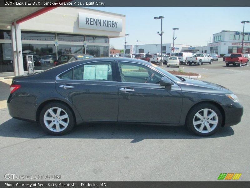 Smokey Granite Mica / Light Gray 2007 Lexus ES 350