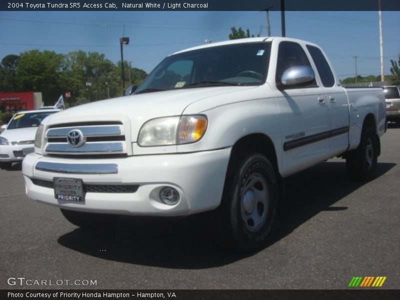 Natural White / Light Charcoal 2004 Toyota Tundra SR5 Access Cab