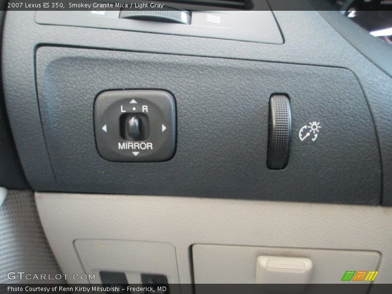 Smokey Granite Mica / Light Gray 2007 Lexus ES 350