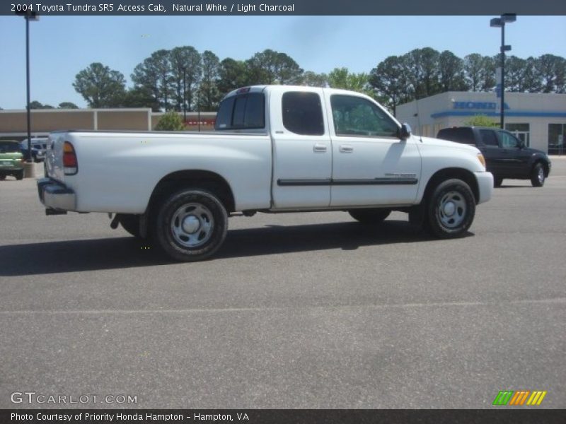 Natural White / Light Charcoal 2004 Toyota Tundra SR5 Access Cab