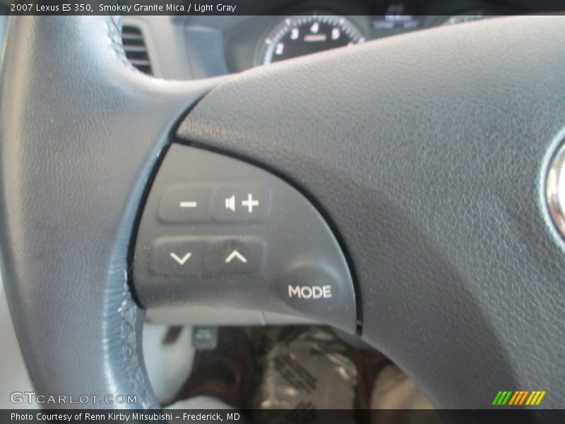 Smokey Granite Mica / Light Gray 2007 Lexus ES 350