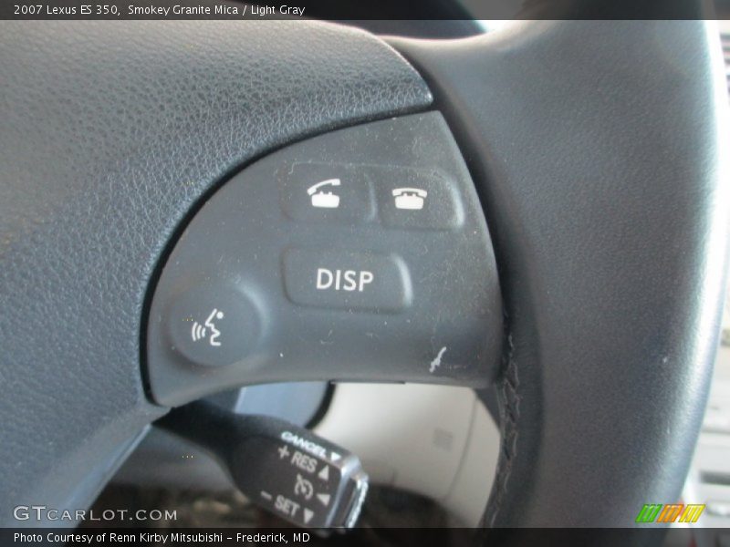 Smokey Granite Mica / Light Gray 2007 Lexus ES 350