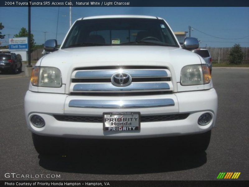 Natural White / Light Charcoal 2004 Toyota Tundra SR5 Access Cab
