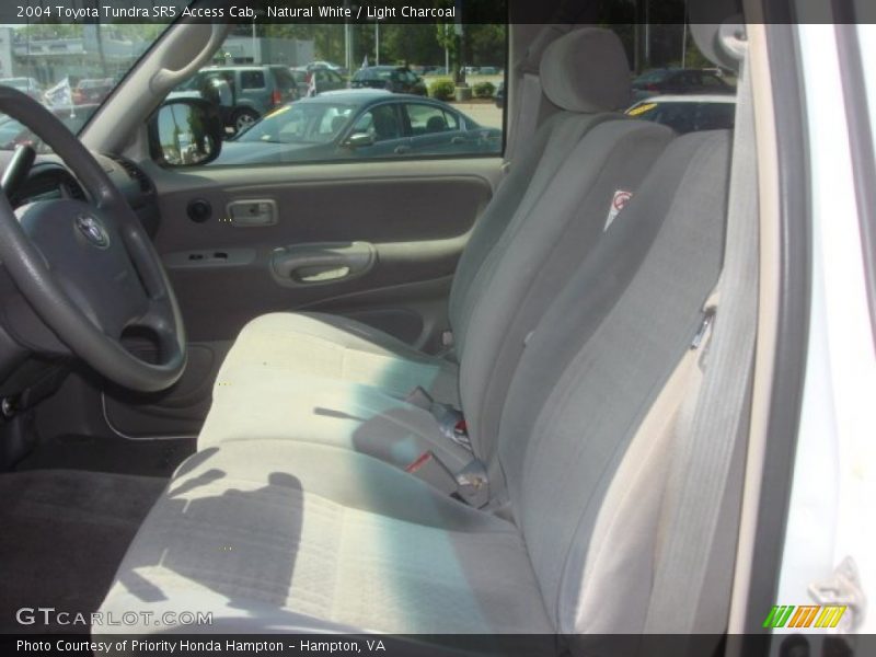 Natural White / Light Charcoal 2004 Toyota Tundra SR5 Access Cab