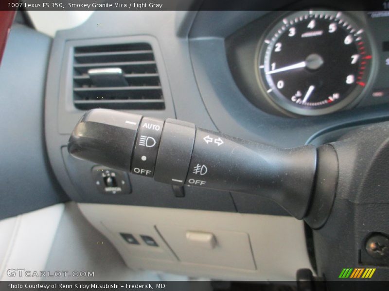 Smokey Granite Mica / Light Gray 2007 Lexus ES 350