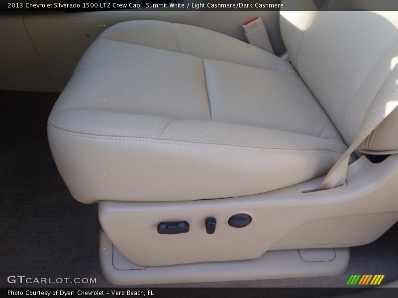 Summit White / Light Cashmere/Dark Cashmere 2013 Chevrolet Silverado 1500 LTZ Crew Cab