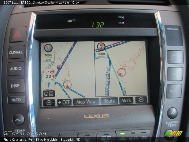 Smokey Granite Mica / Light Gray 2007 Lexus ES 350