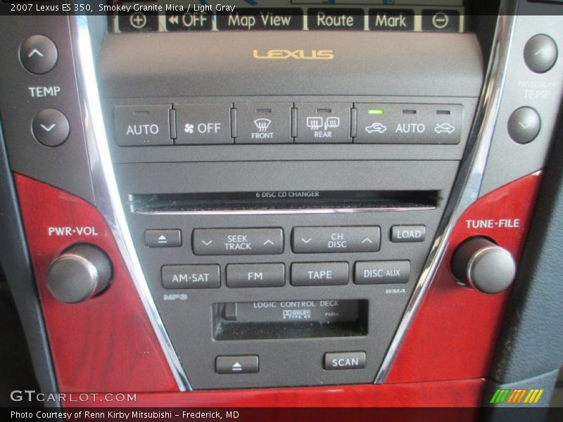 Smokey Granite Mica / Light Gray 2007 Lexus ES 350