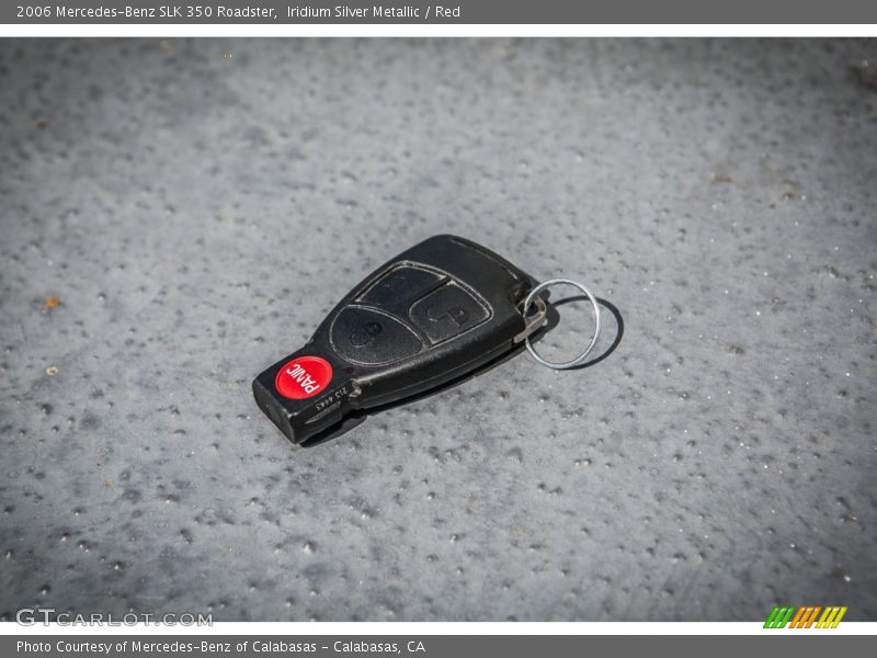 Keys of 2006 SLK 350 Roadster