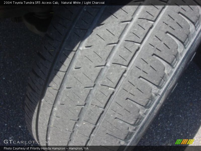 Natural White / Light Charcoal 2004 Toyota Tundra SR5 Access Cab