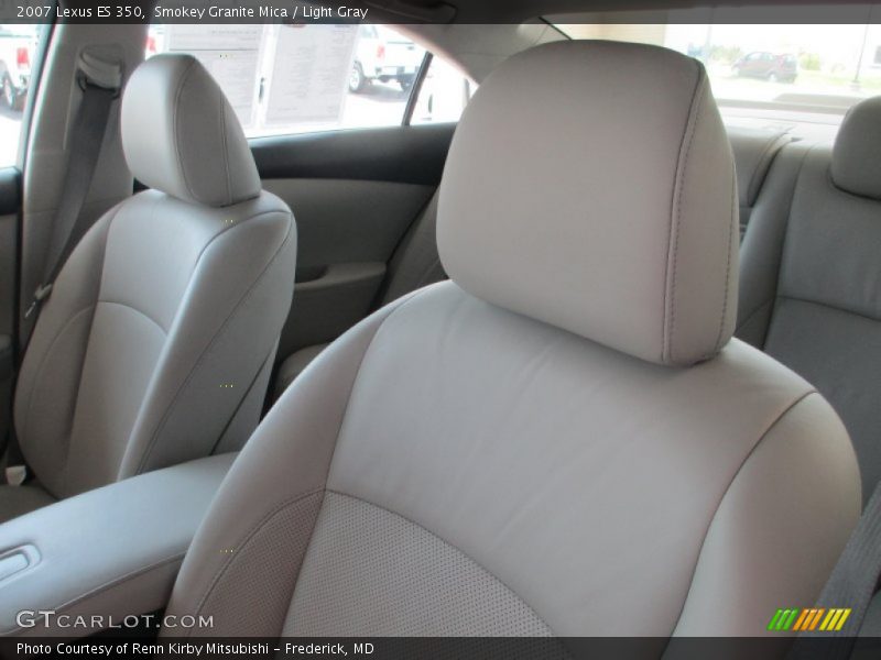 Smokey Granite Mica / Light Gray 2007 Lexus ES 350