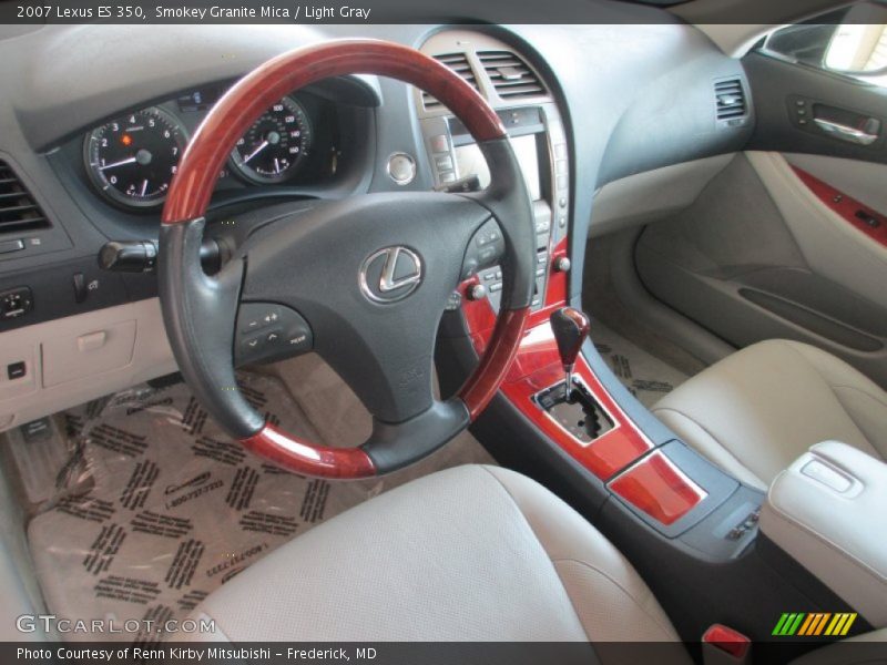 Smokey Granite Mica / Light Gray 2007 Lexus ES 350