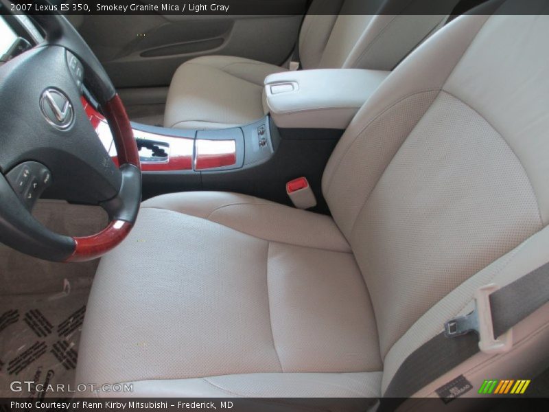 Smokey Granite Mica / Light Gray 2007 Lexus ES 350