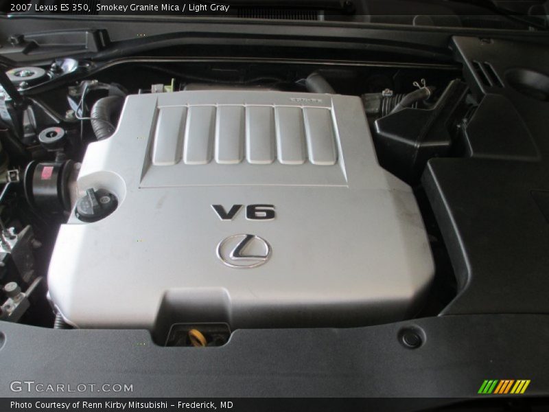 Smokey Granite Mica / Light Gray 2007 Lexus ES 350