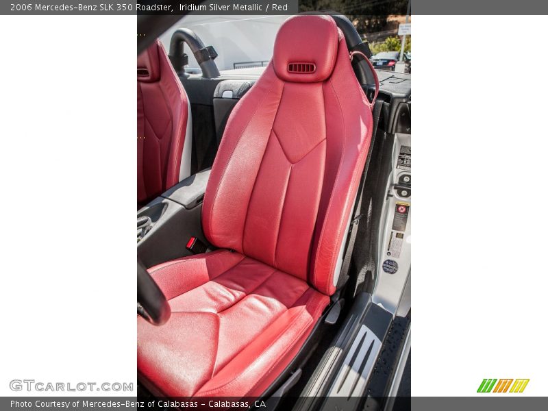 Front Seat of 2006 SLK 350 Roadster