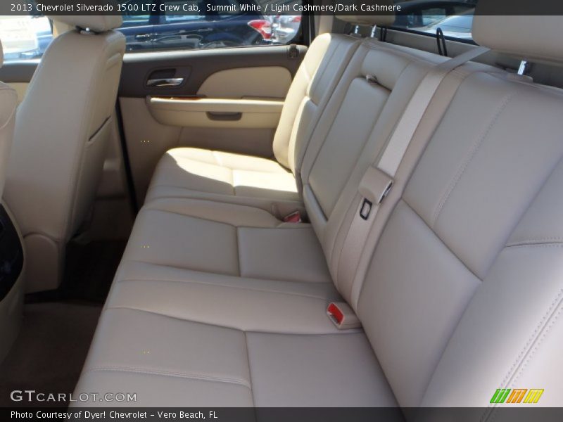 Summit White / Light Cashmere/Dark Cashmere 2013 Chevrolet Silverado 1500 LTZ Crew Cab