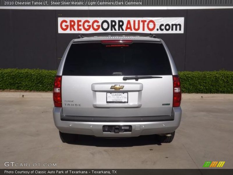 Sheer Silver Metallic / Light Cashmere/Dark Cashmere 2010 Chevrolet Tahoe LT