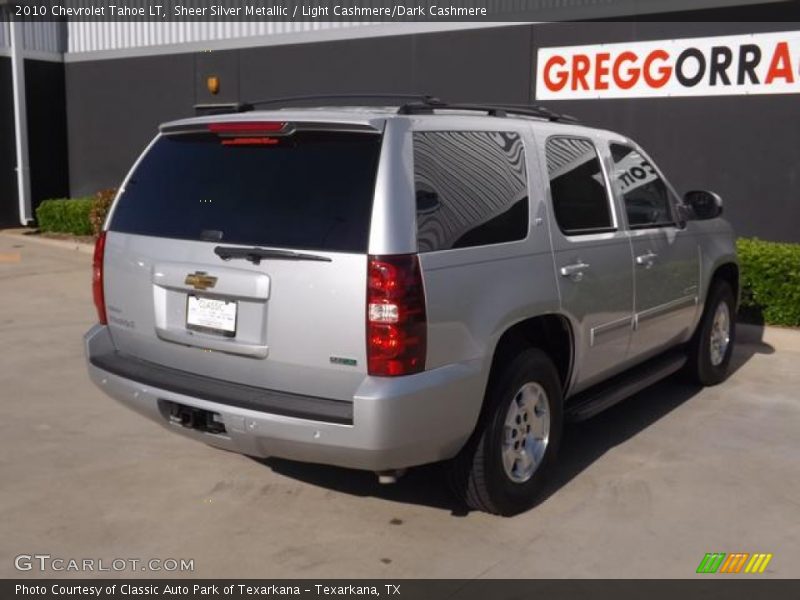 Sheer Silver Metallic / Light Cashmere/Dark Cashmere 2010 Chevrolet Tahoe LT
