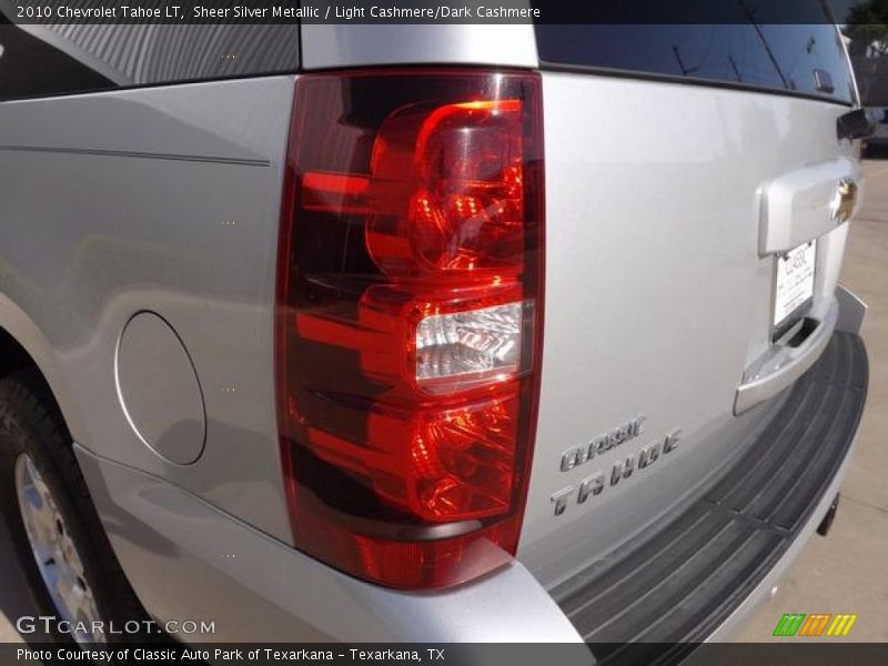 Sheer Silver Metallic / Light Cashmere/Dark Cashmere 2010 Chevrolet Tahoe LT