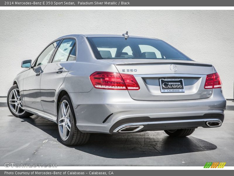 Paladium Silver Metallic / Black 2014 Mercedes-Benz E 350 Sport Sedan