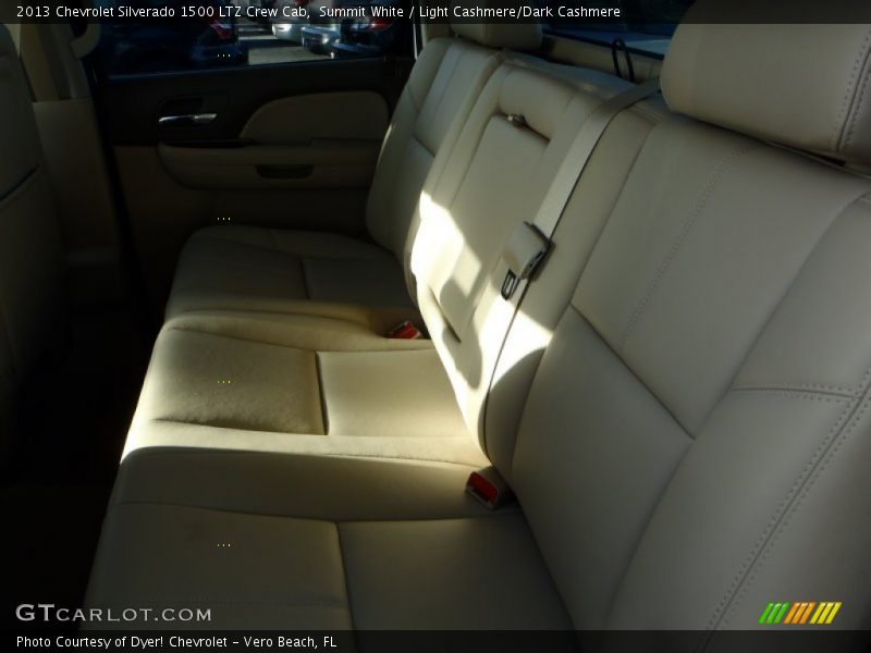 Summit White / Light Cashmere/Dark Cashmere 2013 Chevrolet Silverado 1500 LTZ Crew Cab