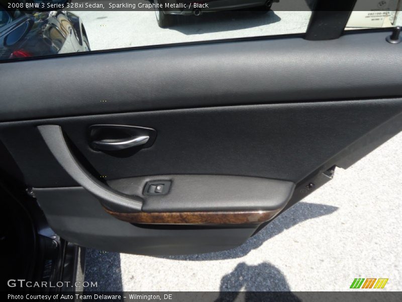 Sparkling Graphite Metallic / Black 2008 BMW 3 Series 328xi Sedan