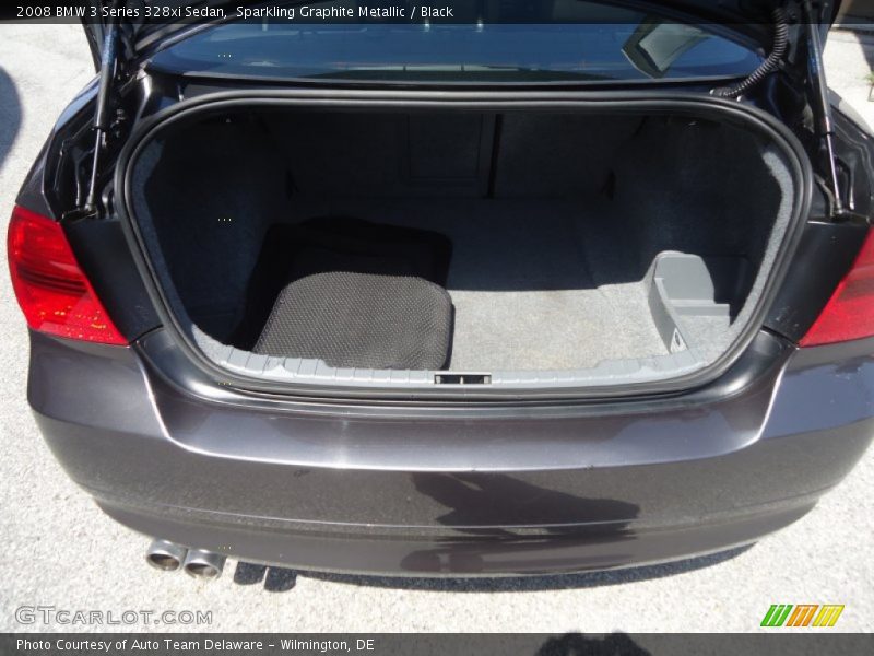 Sparkling Graphite Metallic / Black 2008 BMW 3 Series 328xi Sedan