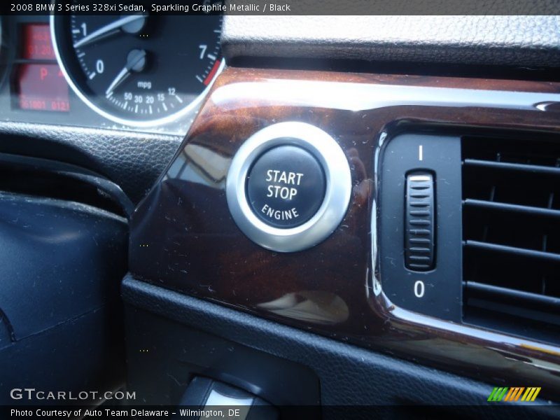 Sparkling Graphite Metallic / Black 2008 BMW 3 Series 328xi Sedan
