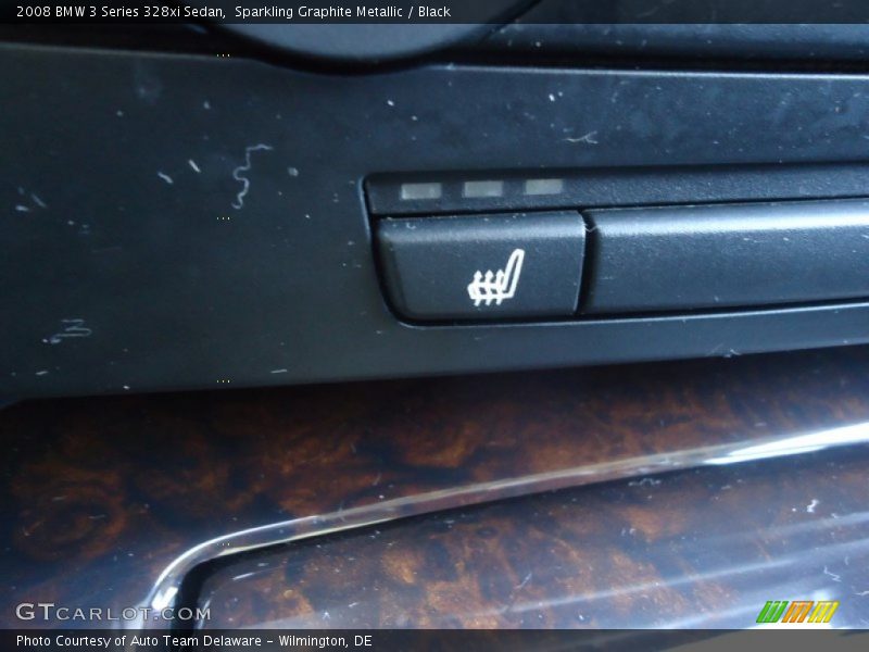 Sparkling Graphite Metallic / Black 2008 BMW 3 Series 328xi Sedan