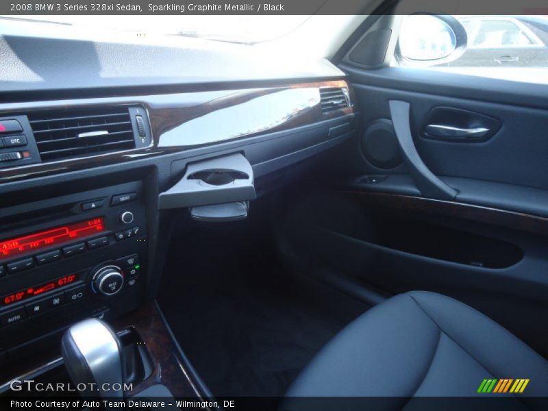 Sparkling Graphite Metallic / Black 2008 BMW 3 Series 328xi Sedan