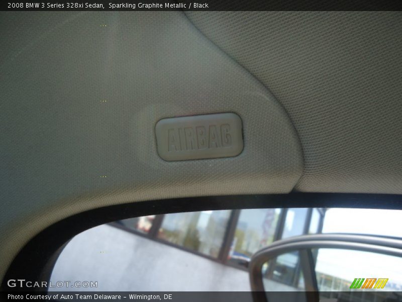 Sparkling Graphite Metallic / Black 2008 BMW 3 Series 328xi Sedan