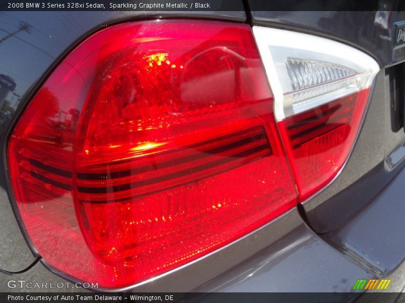 Sparkling Graphite Metallic / Black 2008 BMW 3 Series 328xi Sedan