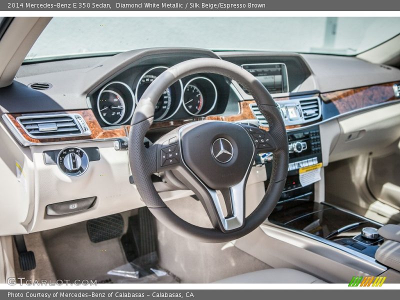 Dashboard of 2014 E 350 Sedan