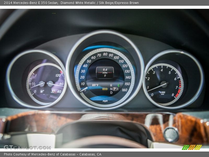  2014 E 350 Sedan 350 Sedan Gauges