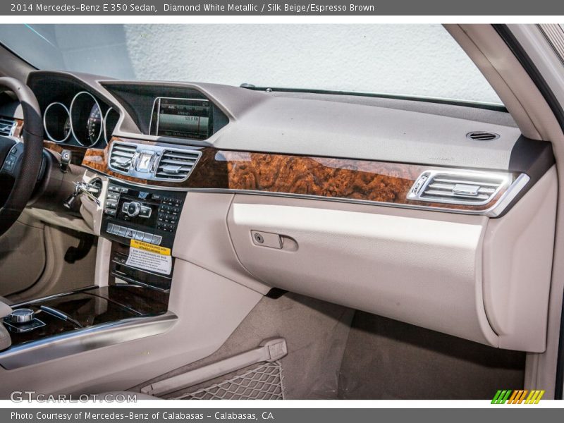 Dashboard of 2014 E 350 Sedan