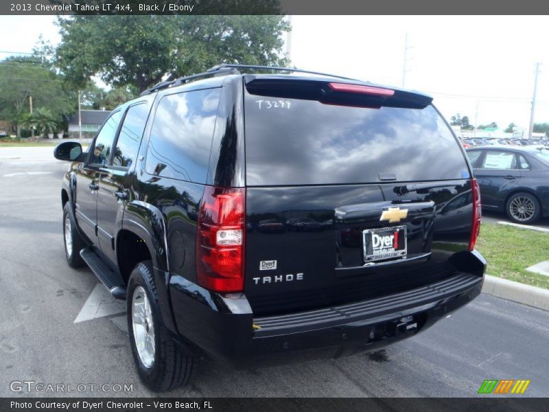 Black / Ebony 2013 Chevrolet Tahoe LT 4x4