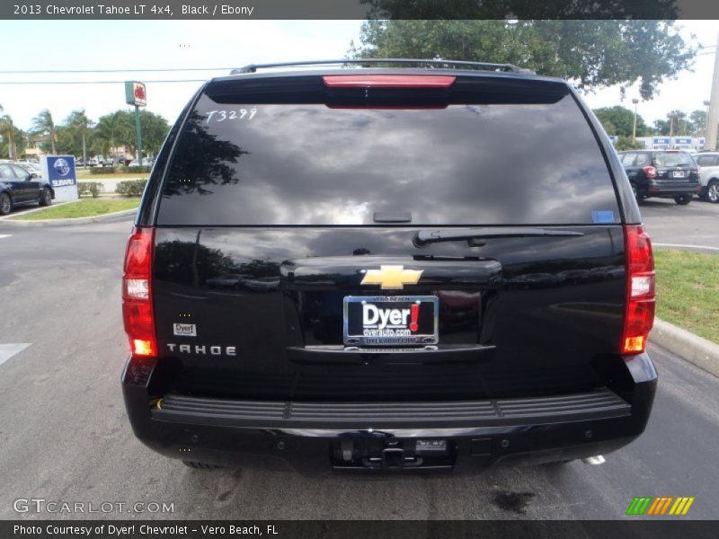 Black / Ebony 2013 Chevrolet Tahoe LT 4x4