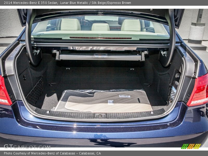  2014 E 350 Sedan Trunk