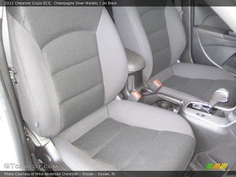 Champagne Silver Metallic / Jet Black 2013 Chevrolet Cruze ECO