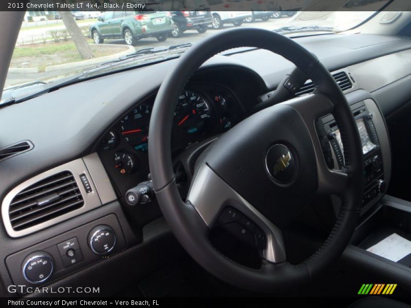 Black / Ebony 2013 Chevrolet Tahoe LT 4x4